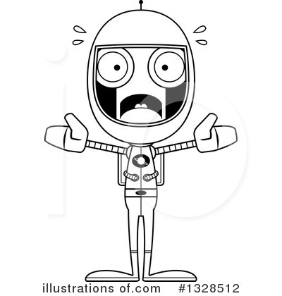 Royalty-Free (RF) Robot Clipart Illustration by Cory Thoman - Stock Sample #1328512