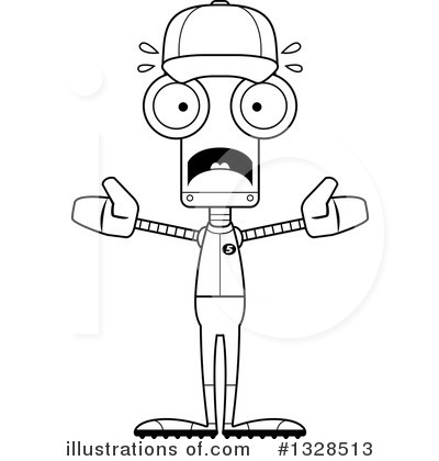 Royalty-Free (RF) Robot Clipart Illustration by Cory Thoman - Stock Sample #1328513