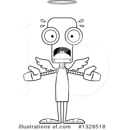Royalty-Free (RF) Robot Clipart Illustration by Cory Thoman - Stock Sample #1328518
