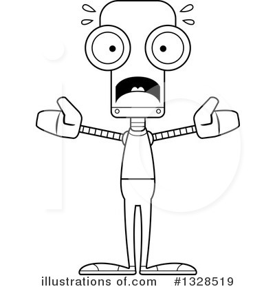 Royalty-Free (RF) Robot Clipart Illustration by Cory Thoman - Stock Sample #1328519