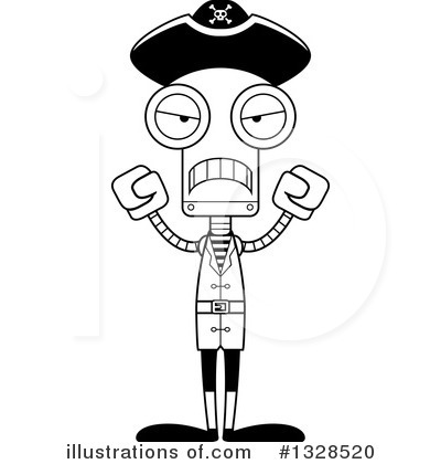 Royalty-Free (RF) Robot Clipart Illustration by Cory Thoman - Stock Sample #1328520