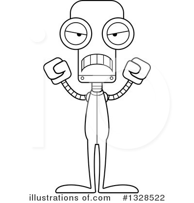 Royalty-Free (RF) Robot Clipart Illustration by Cory Thoman - Stock Sample #1328522