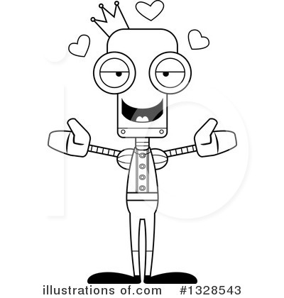 Royalty-Free (RF) Robot Clipart Illustration by Cory Thoman - Stock Sample #1328543