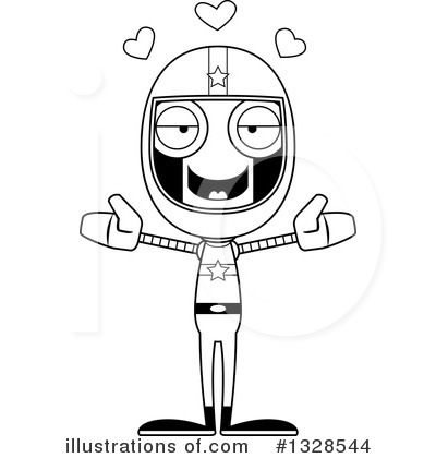 Royalty-Free (RF) Robot Clipart Illustration by Cory Thoman - Stock Sample #1328544