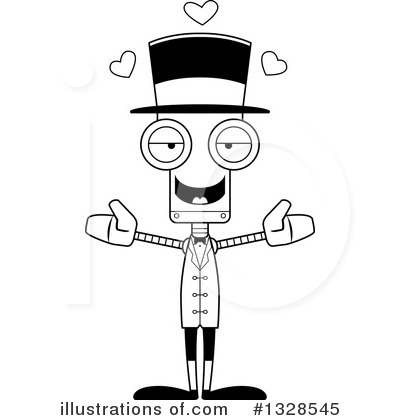 Royalty-Free (RF) Robot Clipart Illustration by Cory Thoman - Stock Sample #1328545