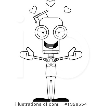 Royalty-Free (RF) Robot Clipart Illustration by Cory Thoman - Stock Sample #1328554