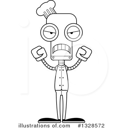 Royalty-Free (RF) Robot Clipart Illustration by Cory Thoman - Stock Sample #1328572