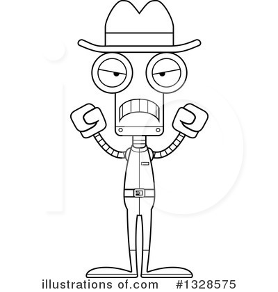 Royalty-Free (RF) Robot Clipart Illustration by Cory Thoman - Stock Sample #1328575