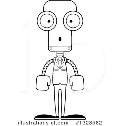 Royalty-Free (RF) Robot Clipart Illustration by Cory Thoman - Stock Sample #1328582