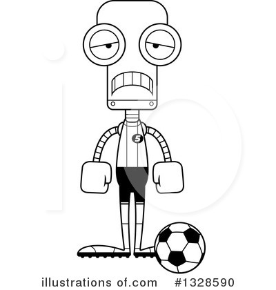 Royalty-Free (RF) Robot Clipart Illustration by Cory Thoman - Stock Sample #1328590