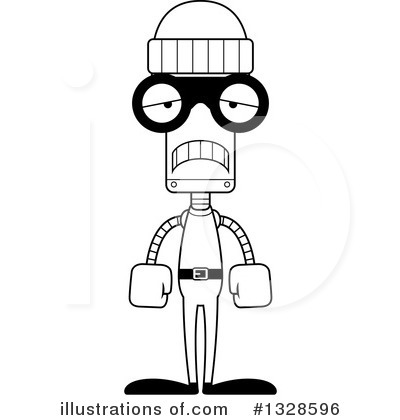Royalty-Free (RF) Robot Clipart Illustration by Cory Thoman - Stock Sample #1328596