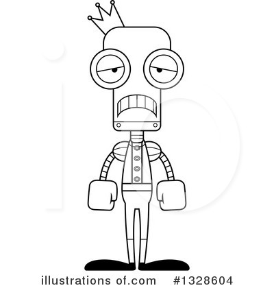 Royalty-Free (RF) Robot Clipart Illustration by Cory Thoman - Stock Sample #1328604