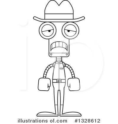 Royalty-Free (RF) Robot Clipart Illustration by Cory Thoman - Stock Sample #1328612