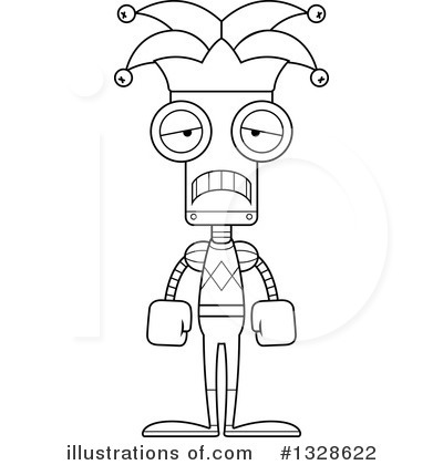 Royalty-Free (RF) Robot Clipart Illustration by Cory Thoman - Stock Sample #1328622