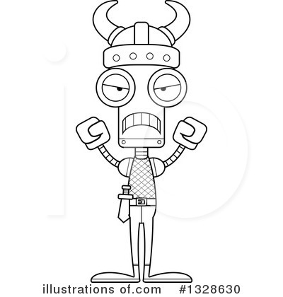 Royalty-Free (RF) Robot Clipart Illustration by Cory Thoman - Stock Sample #1328630