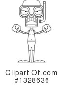 Robot Clipart #1328636 by Cory Thoman
