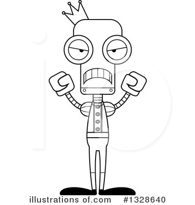 Royalty-Free (RF) Robot Clipart Illustration by Cory Thoman - Stock Sample #1328640