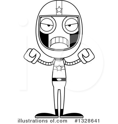 Royalty-Free (RF) Robot Clipart Illustration by Cory Thoman - Stock Sample #1328641