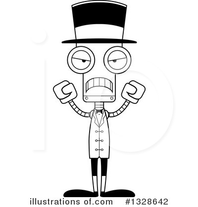 Royalty-Free (RF) Robot Clipart Illustration by Cory Thoman - Stock Sample #1328642