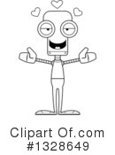 Robot Clipart #1328649 by Cory Thoman