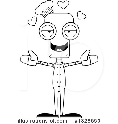 Royalty-Free (RF) Robot Clipart Illustration by Cory Thoman - Stock Sample #1328650