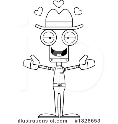 Royalty-Free (RF) Robot Clipart Illustration by Cory Thoman - Stock Sample #1328653