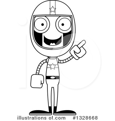 Royalty-Free (RF) Robot Clipart Illustration by Cory Thoman - Stock Sample #1328668