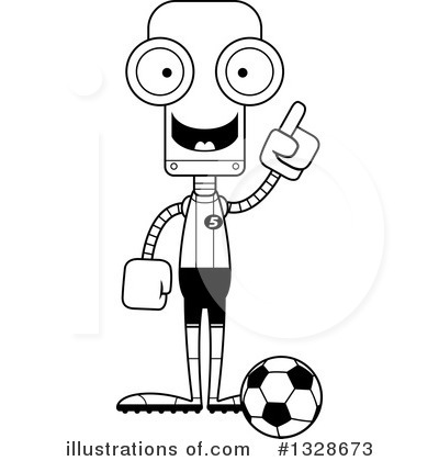 Royalty-Free (RF) Robot Clipart Illustration by Cory Thoman - Stock Sample #1328673
