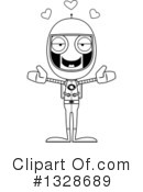Robot Clipart #1328689 by Cory Thoman