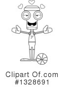 Robot Clipart #1328691 by Cory Thoman