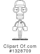 Robot Clipart #1328709 by Cory Thoman