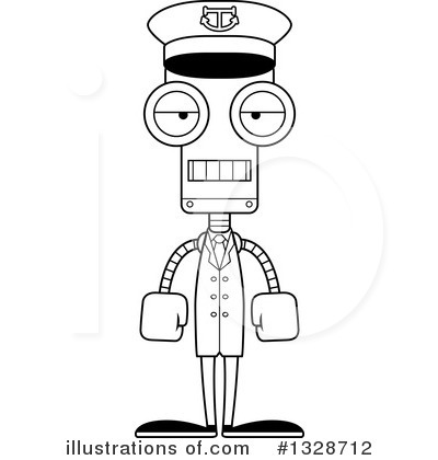 Royalty-Free (RF) Robot Clipart Illustration by Cory Thoman - Stock Sample #1328712