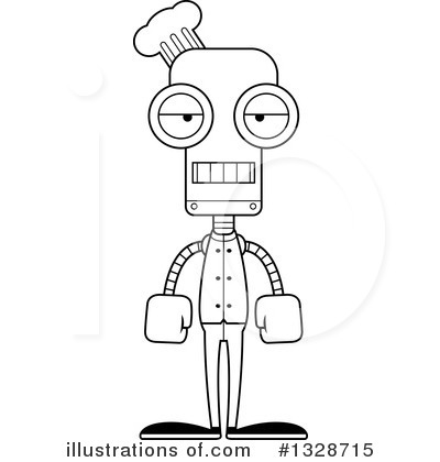 Royalty-Free (RF) Robot Clipart Illustration by Cory Thoman - Stock Sample #1328715