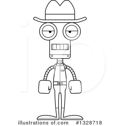 Royalty-Free (RF) Robot Clipart Illustration by Cory Thoman - Stock Sample #1328718