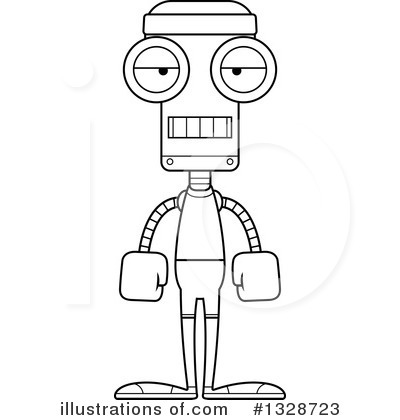 Royalty-Free (RF) Robot Clipart Illustration by Cory Thoman - Stock Sample #1328723