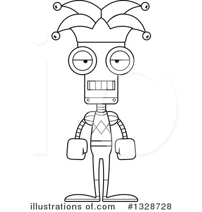 Royalty-Free (RF) Robot Clipart Illustration by Cory Thoman - Stock Sample #1328728