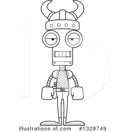 Royalty-Free (RF) Robot Clipart Illustration by Cory Thoman - Stock Sample #1328749