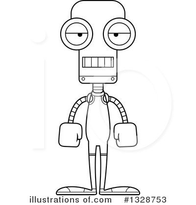 Royalty-Free (RF) Robot Clipart Illustration by Cory Thoman - Stock Sample #1328753