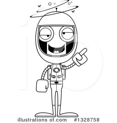 Royalty-Free (RF) Robot Clipart Illustration by Cory Thoman - Stock Sample #1328758