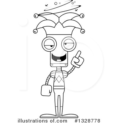 Royalty-Free (RF) Robot Clipart Illustration by Cory Thoman - Stock Sample #1328778