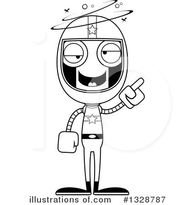 Royalty-Free (RF) Robot Clipart Illustration by Cory Thoman - Stock Sample #1328787