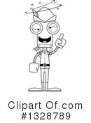 Robot Clipart #1328789 by Cory Thoman