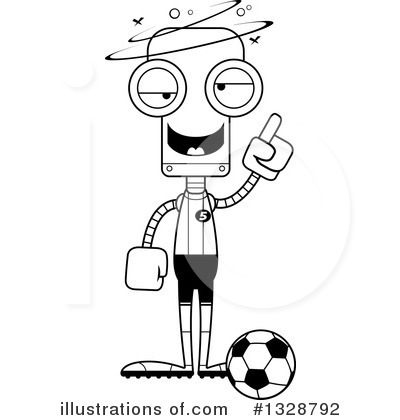 Royalty-Free (RF) Robot Clipart Illustration by Cory Thoman - Stock Sample #1328792