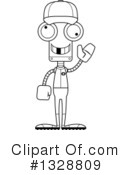 Robot Clipart #1328809 by Cory Thoman