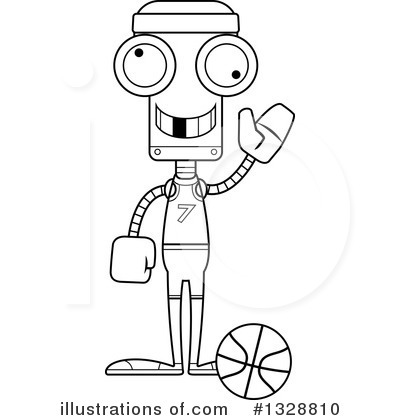 Royalty-Free (RF) Robot Clipart Illustration by Cory Thoman - Stock Sample #1328810