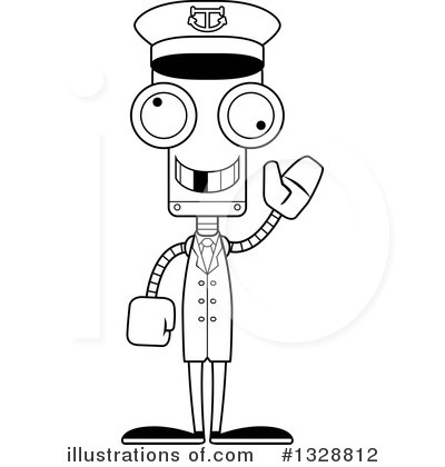 Royalty-Free (RF) Robot Clipart Illustration by Cory Thoman - Stock Sample #1328812