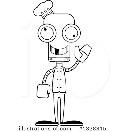 Royalty-Free (RF) Robot Clipart Illustration by Cory Thoman - Stock Sample #1328815