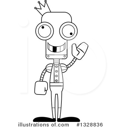 Royalty-Free (RF) Robot Clipart Illustration by Cory Thoman - Stock Sample #1328836