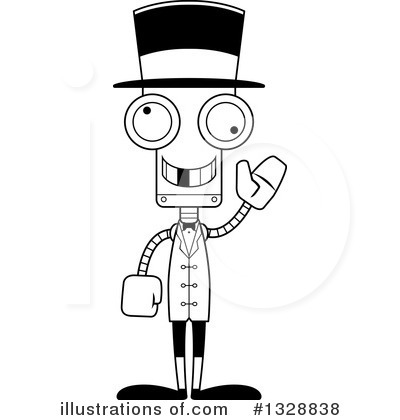 Royalty-Free (RF) Robot Clipart Illustration by Cory Thoman - Stock Sample #1328838
