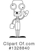 Robot Clipart #1328840 by Cory Thoman
